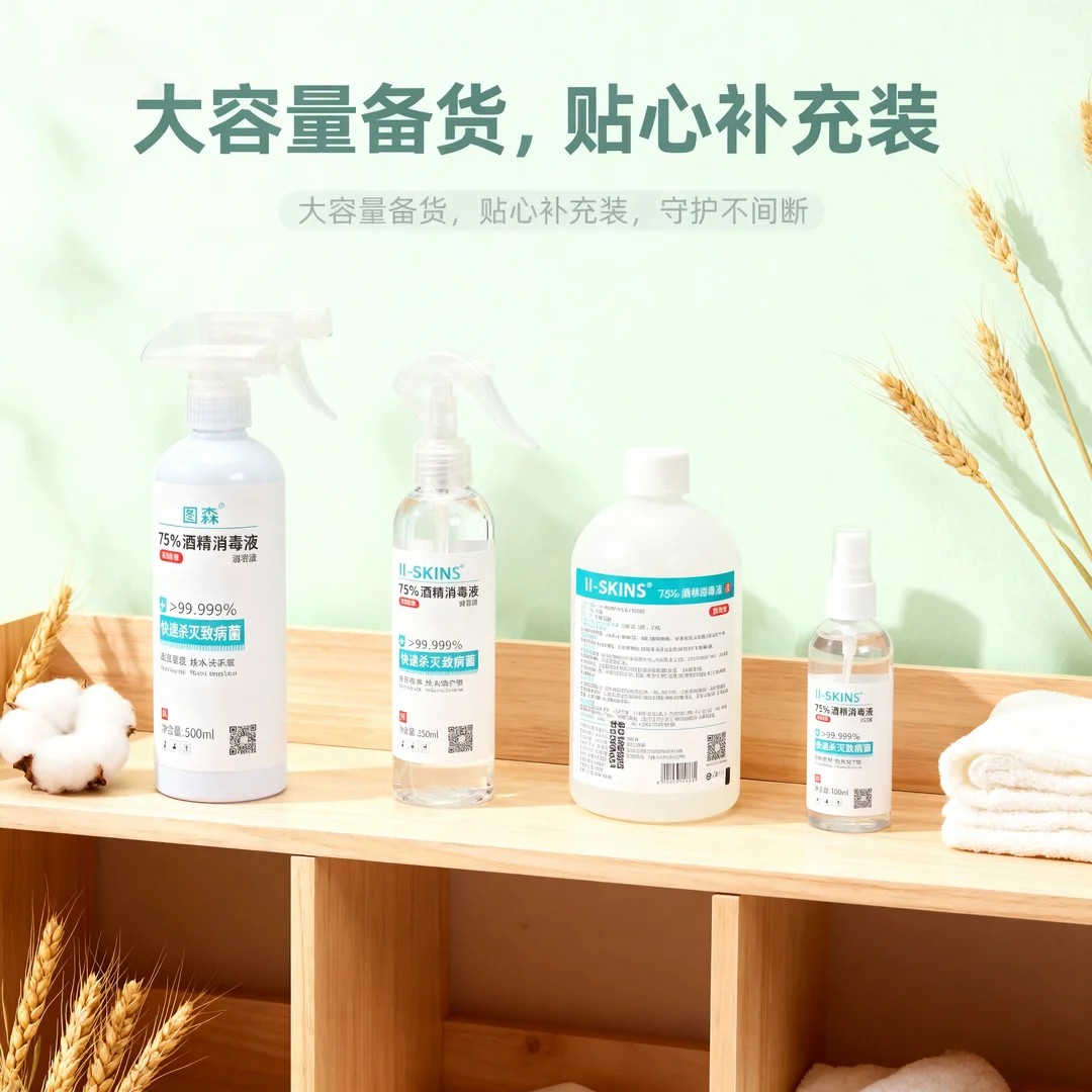 75%酒精消毒液（免洗型）