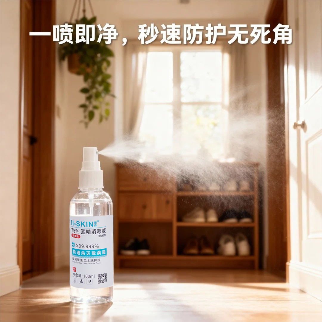 75%酒精消毒液（免洗型）