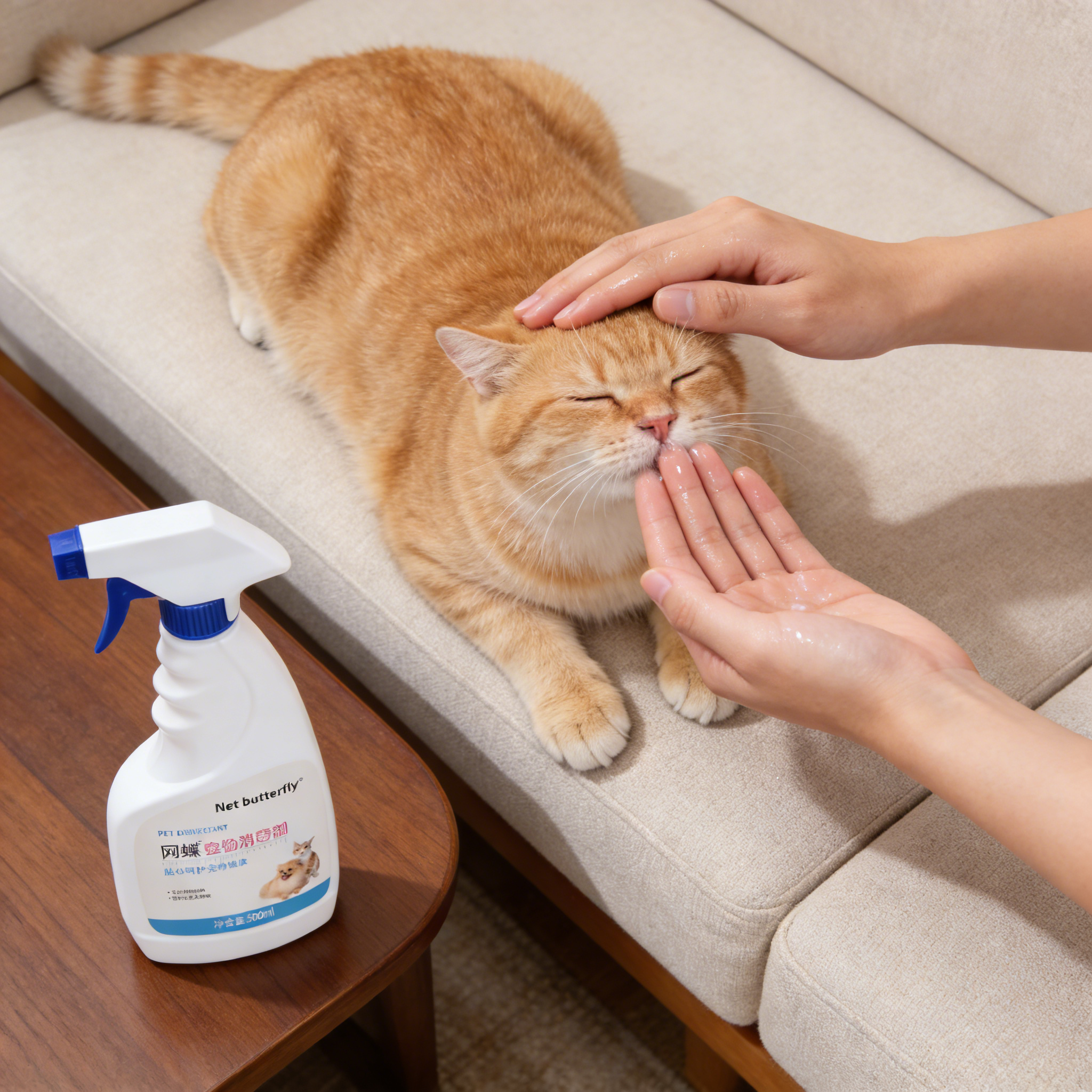 网蝶宠物消毒剂